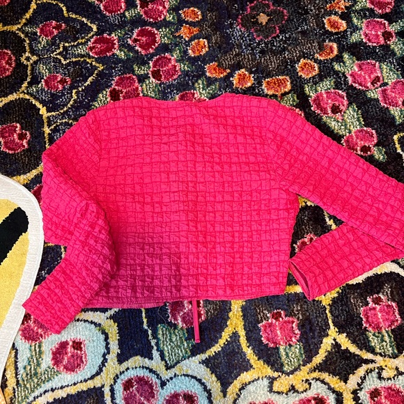 Urban Outfitters Large Tie Blouse - Picture 5 of 5